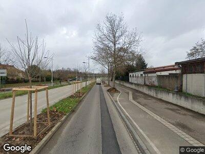Photo de l'extérieur du dojo de A. S. C. de Strasbourg